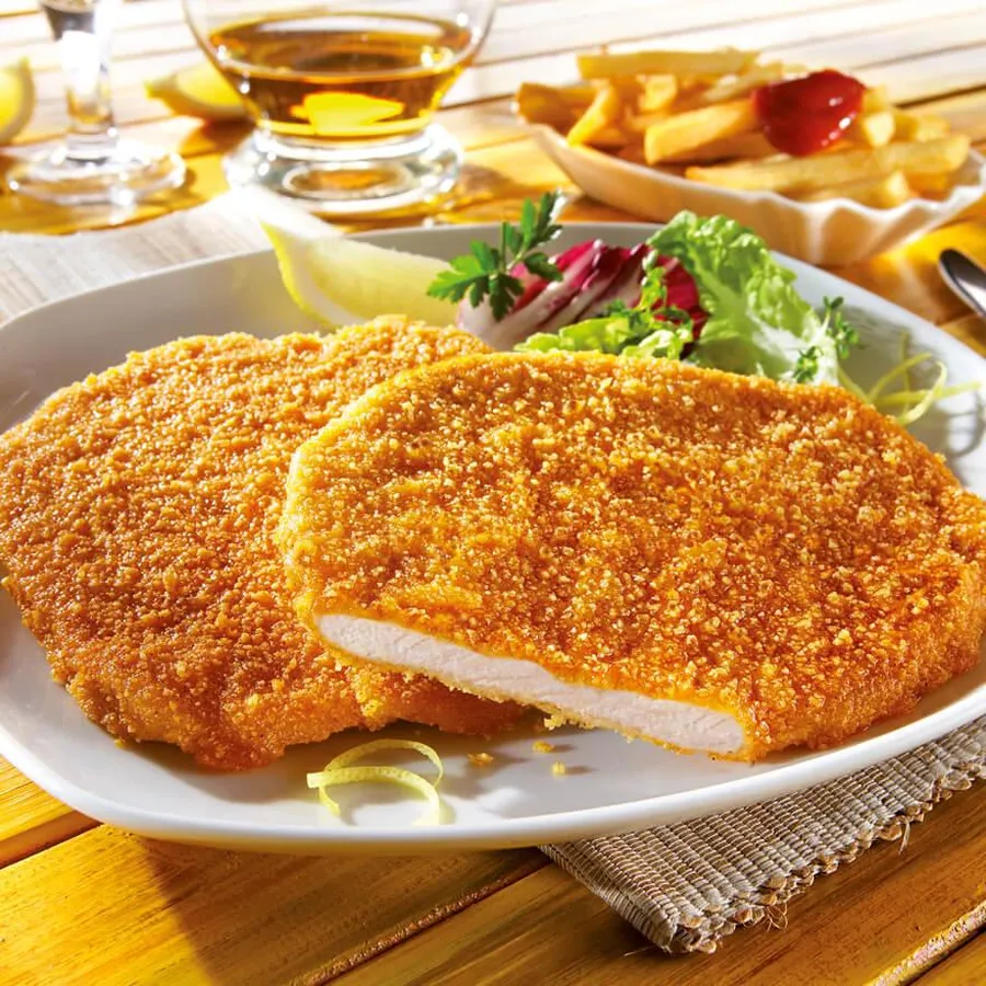 Backofen- Meisterschnitzel