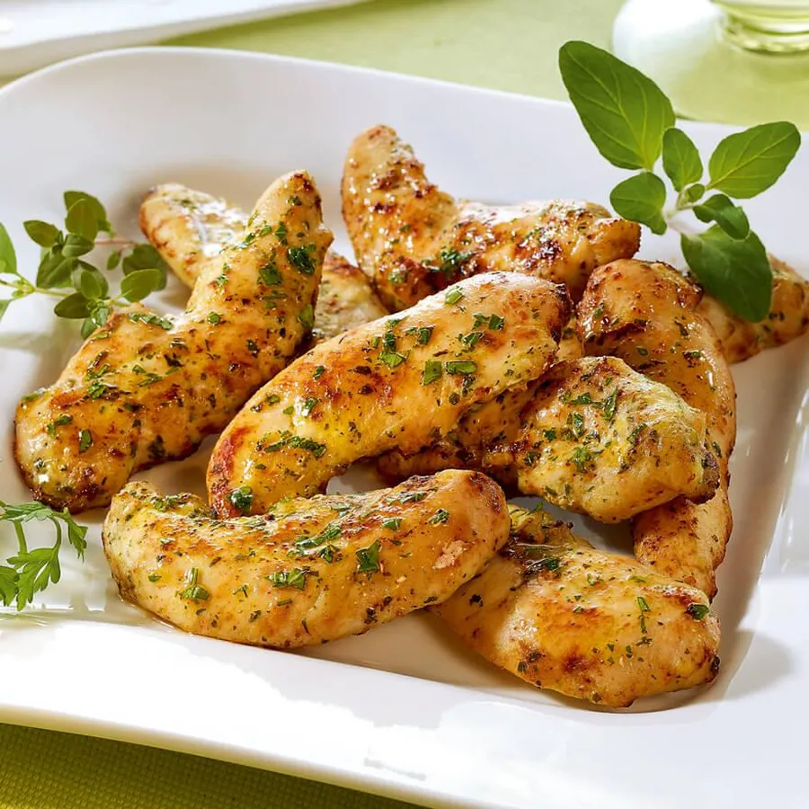 Hähnchen-Innenfilet- Kräutergarten